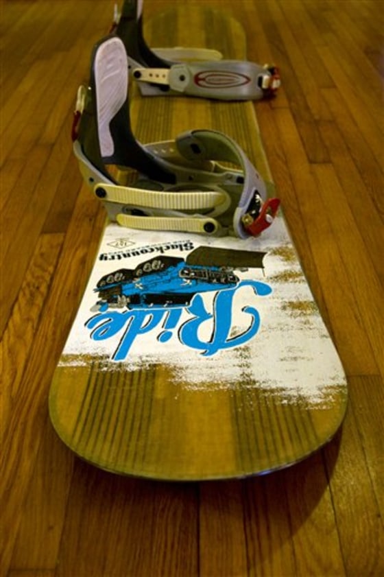 The new Slackcountry UL snowboard ($649.95) has a top layer constructed with hemp, which the manufacturer says makes it lighter and stronger.